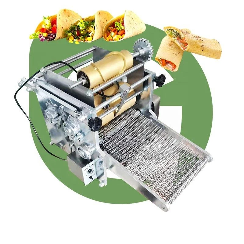 High-Precision Commercial Automatic Corn Press New Stainless Steel Industrial Grain Tortilla Maker Machine 220V