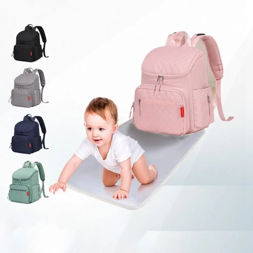 

New Large Capacity Diaper Bag Lightweight Fashion Diapers Organizer Maternity Bag Women