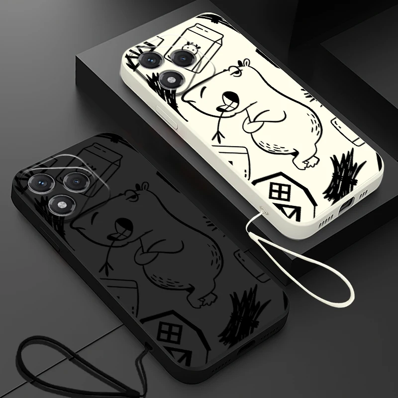 Cute Capybara Lovely Soft Cove - đánh giá và giá Phone Cases Honor