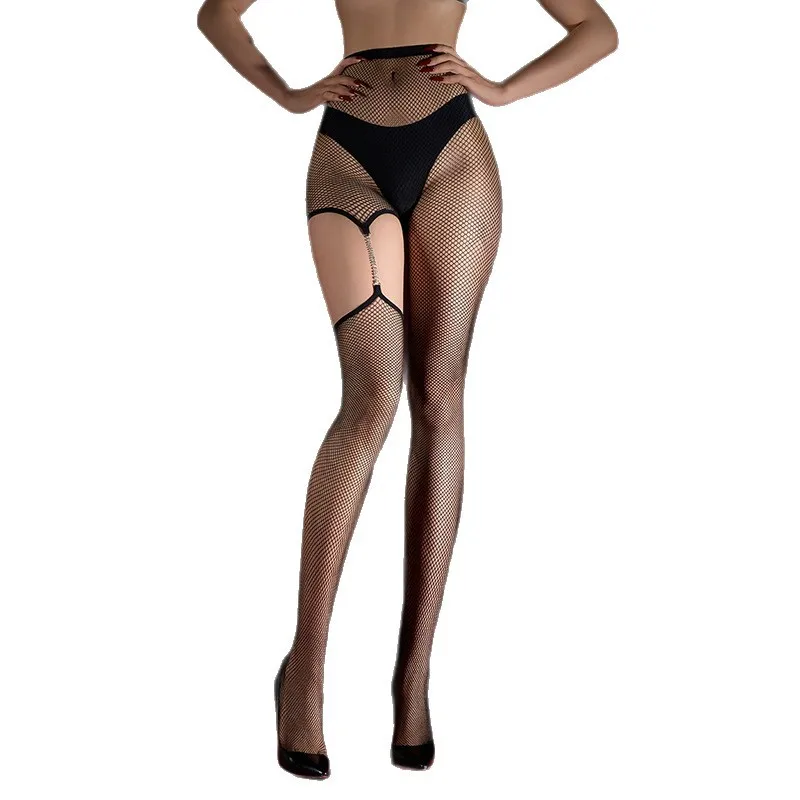 

Sexy Women Thin Pantyhose Stripe Bandage Stockings Sheer See Through Oil Glossy Shiny Dance Pantyhose Maid Tights