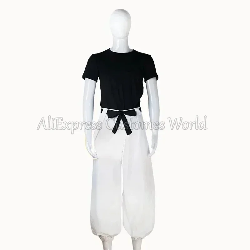 HN8 Anime Season 2 Jujutsu Kaisen Cosplay Costume Fushiguro Toji Uniform Sorcerer Killer Toji Fushiguro Wigs Halloween for W8...