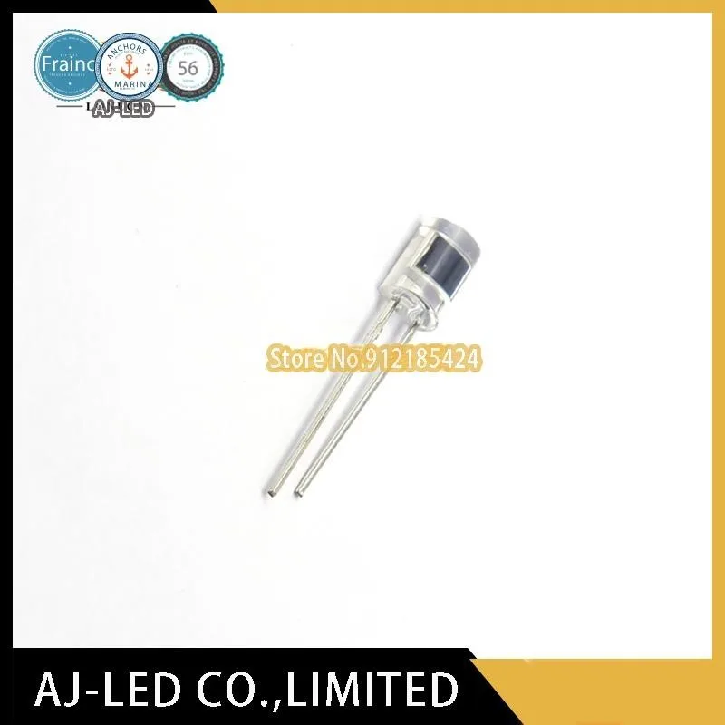 

20pcs/lot PD438C side semicircular infrared receiver tube Photodiode 4.8mm940nm Everlight new