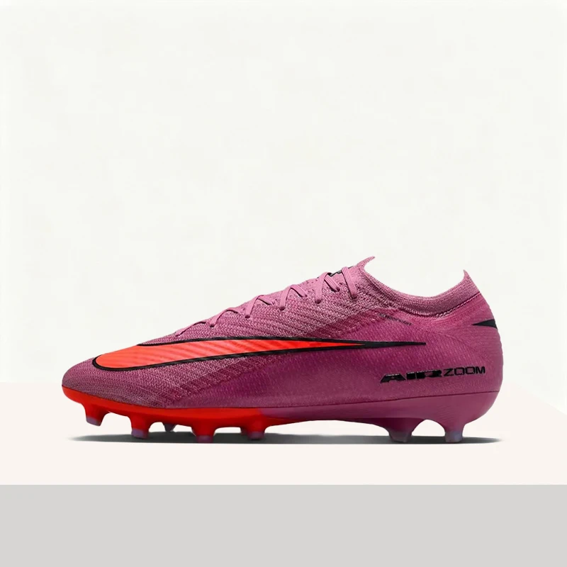 Nike Mercurial Vapor 16 Elite: Botines de fútbol sala versátiles, elegantes y cómodos (tacos suaves) – Unisex – Rojo FQ8693-600