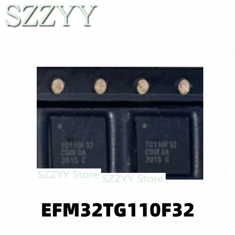 5PCS EFM32TG110F32 QFN24 packaged microcontroller MCU microcontroller