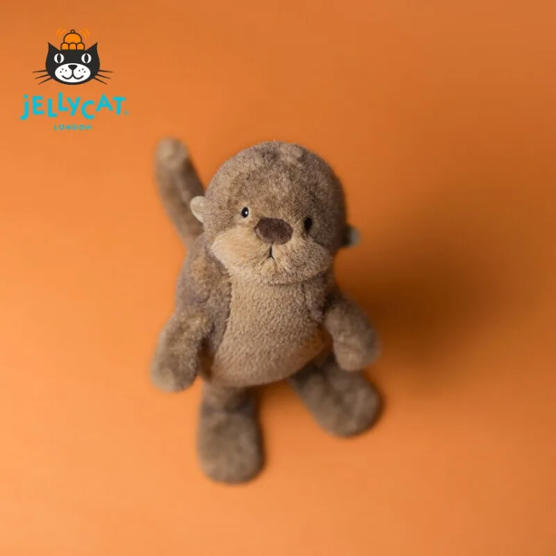 

Оригинальная мягкая игрушка Jellycat Brook Otter из Великобритании, очень мягкая и милая плюшевая игрушка, забавная кукла-обнимашка, успокаивающая игрушка для новорожденных, прекрасный подарок для детей и взрослых.