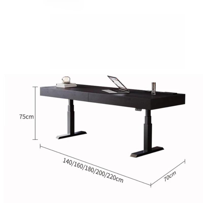 Escritorio de oficina eléctrico inteligente, altura ajustable, moderno, para estudio, ordenador, escritorio de oficina, banco de trabajo, muebles de oficina italianos, Mesa XYOD
