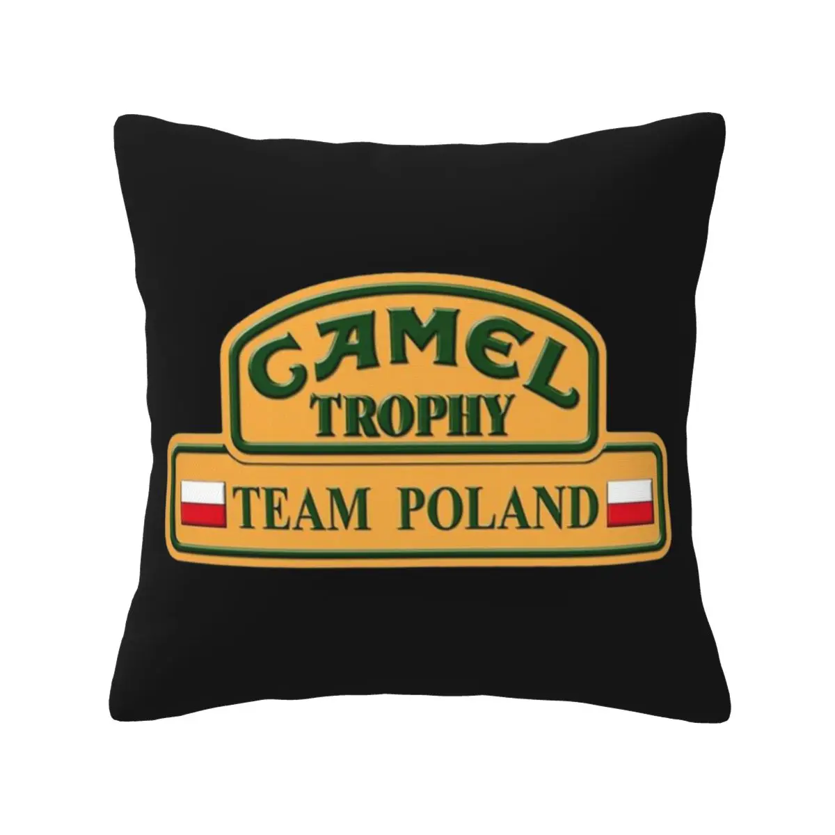 Camel Trophy Square Pillowcase Pillow Cover Cushion Zip Decorative Comfort Throw Pillow for Home Living Room