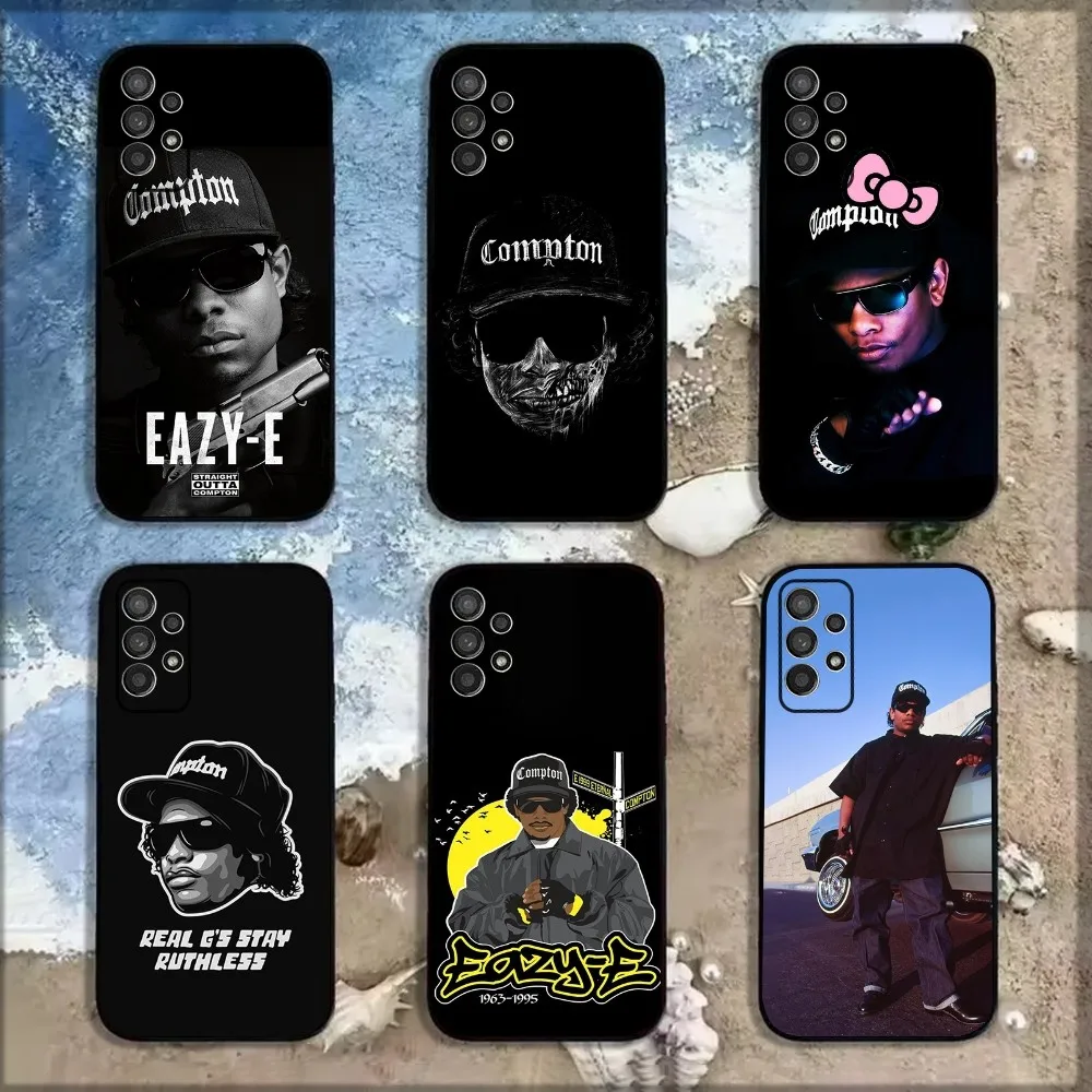 E-Eazy E Rapper Phone Case For Samsung Galaxy A13,A21s,A22,A31,A32,A52,A53,A71,A80,A91 Soft Black Shell