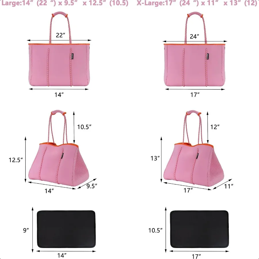 QOGiR Multipurpose Gym Beach Bag Light Weight Large Sports