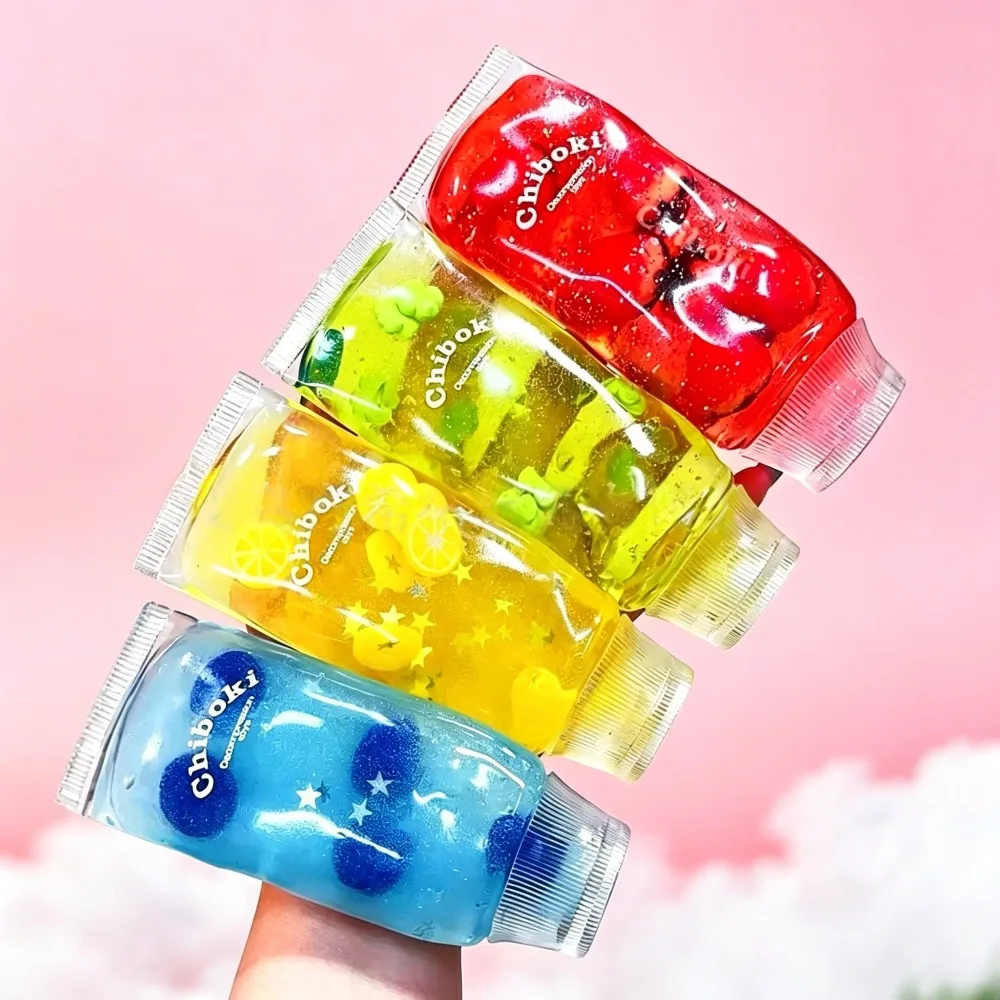 Weiches, langsam aufsteigendes Maltose-Zahnpasta-Squishy-Spielzeug, fruchtfülliges, verformbares Quetsch-Stressabbau-Fidget-Sensorik-Spielzeug für Kinder und Erwachsene