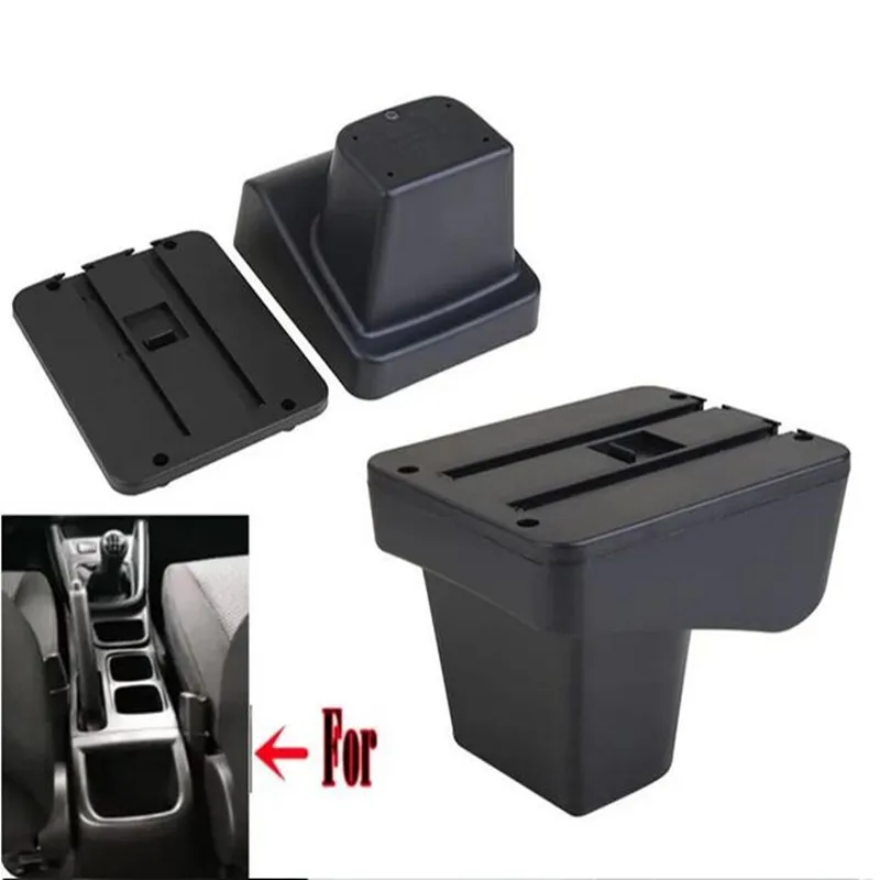For Suzuki Vitara Armrest Box For Suzuki Vitara Car Armrest Curved Surface leather Car Storage box Interior Retrofit Accessories