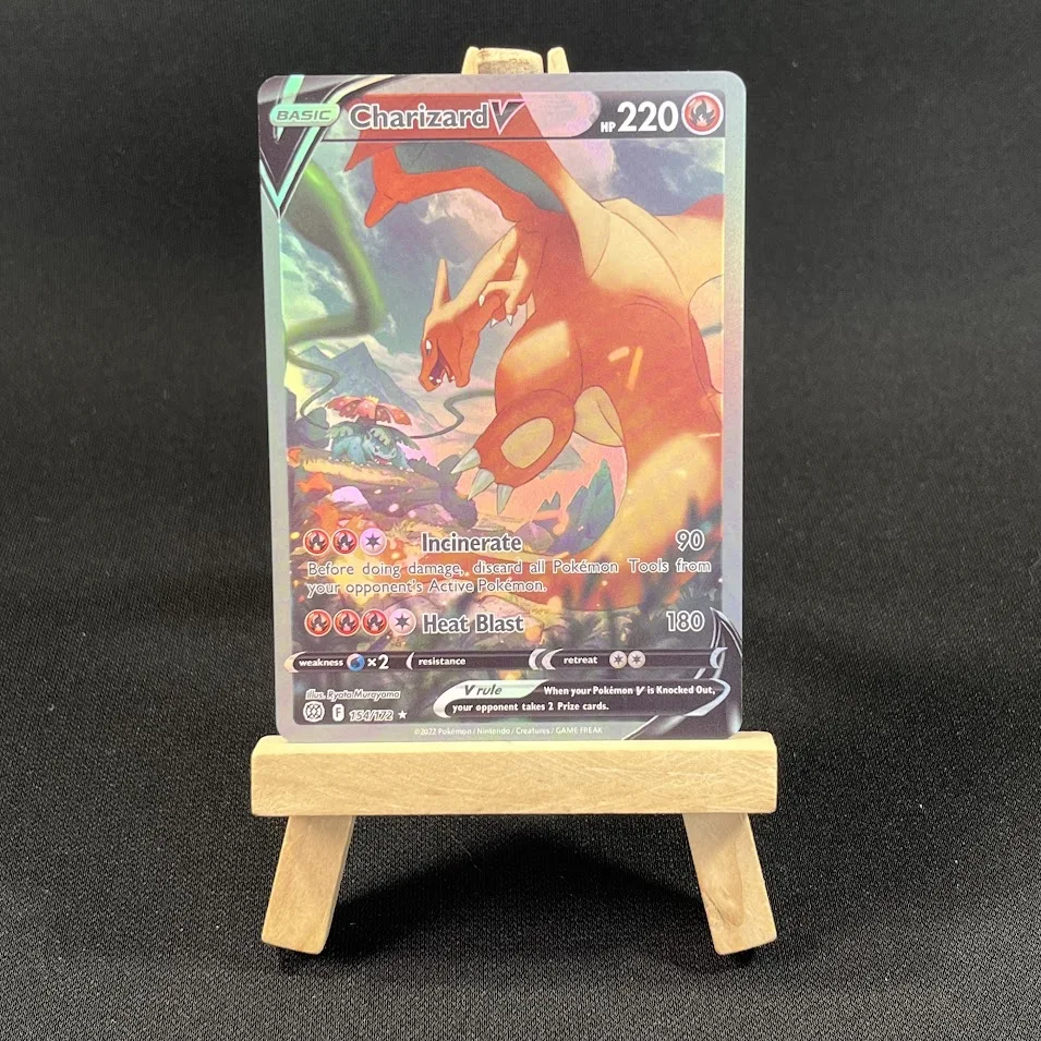 

Мета-карты Miniso Pokémon TCG Holo VMAX/VSTAR + свободные рукава — серия BRS/ASR/FST