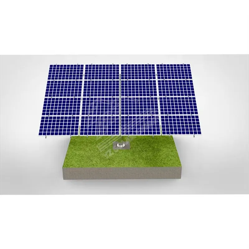 Easy Install HDG/ZAM Carbon Steel Solar Panel Shingle Pole Mounting Structure Solar Panel Pole Mounting Bracket