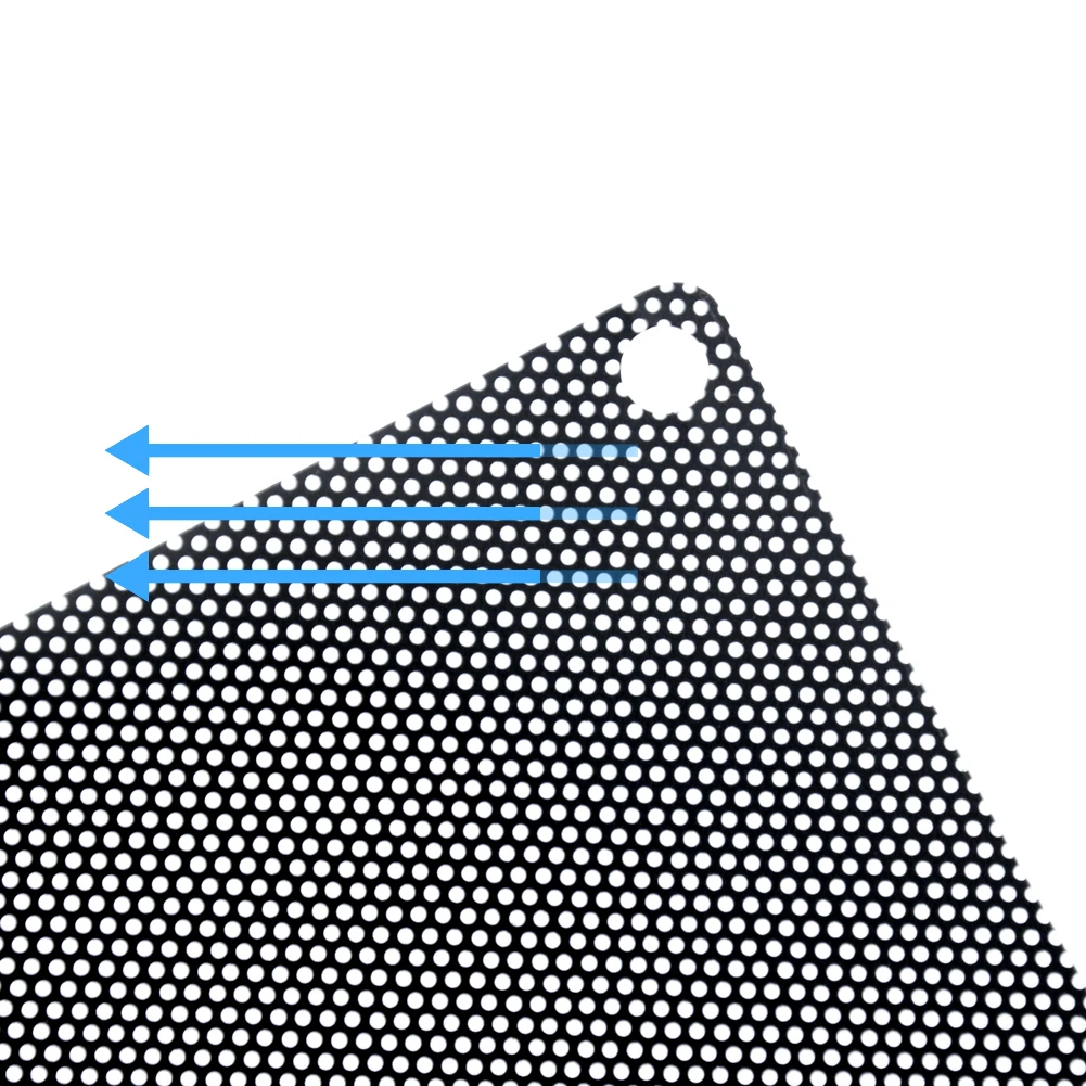 5 قطع 80 مللي متر 90 مللي متر 120 مللي متر 140 مللي متر بولي كلوريد الفينيل جهاز كمبيوتر شخصي مروحة تبريد الغبار تصفية الغبار غطاء شبكة الكمبيوتر دائم سهلة التنظيف