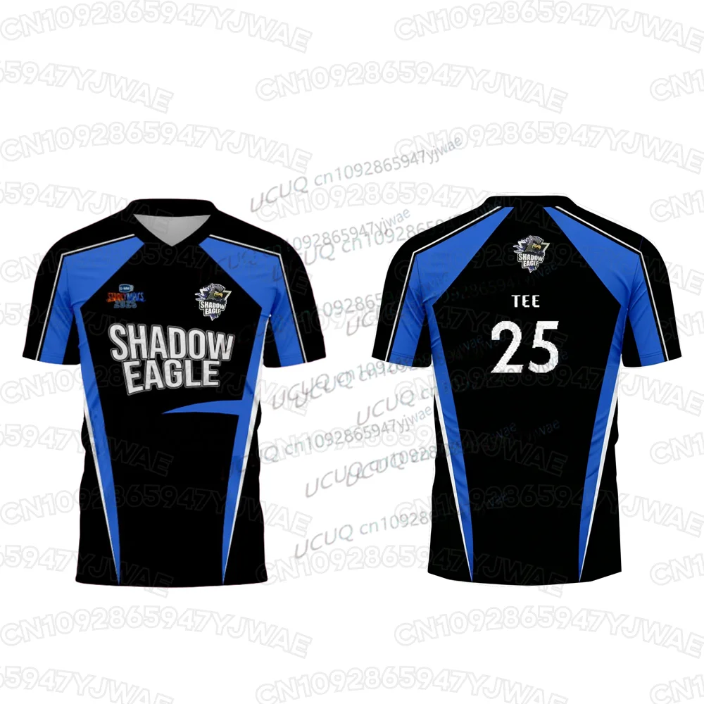 Thailand Men's Sports Short Sleeve Summer Graphic Tee 3D Print Plus Size Women's Sport T-Shirt Tops  Gmmtv 2025 Shadow Eagles