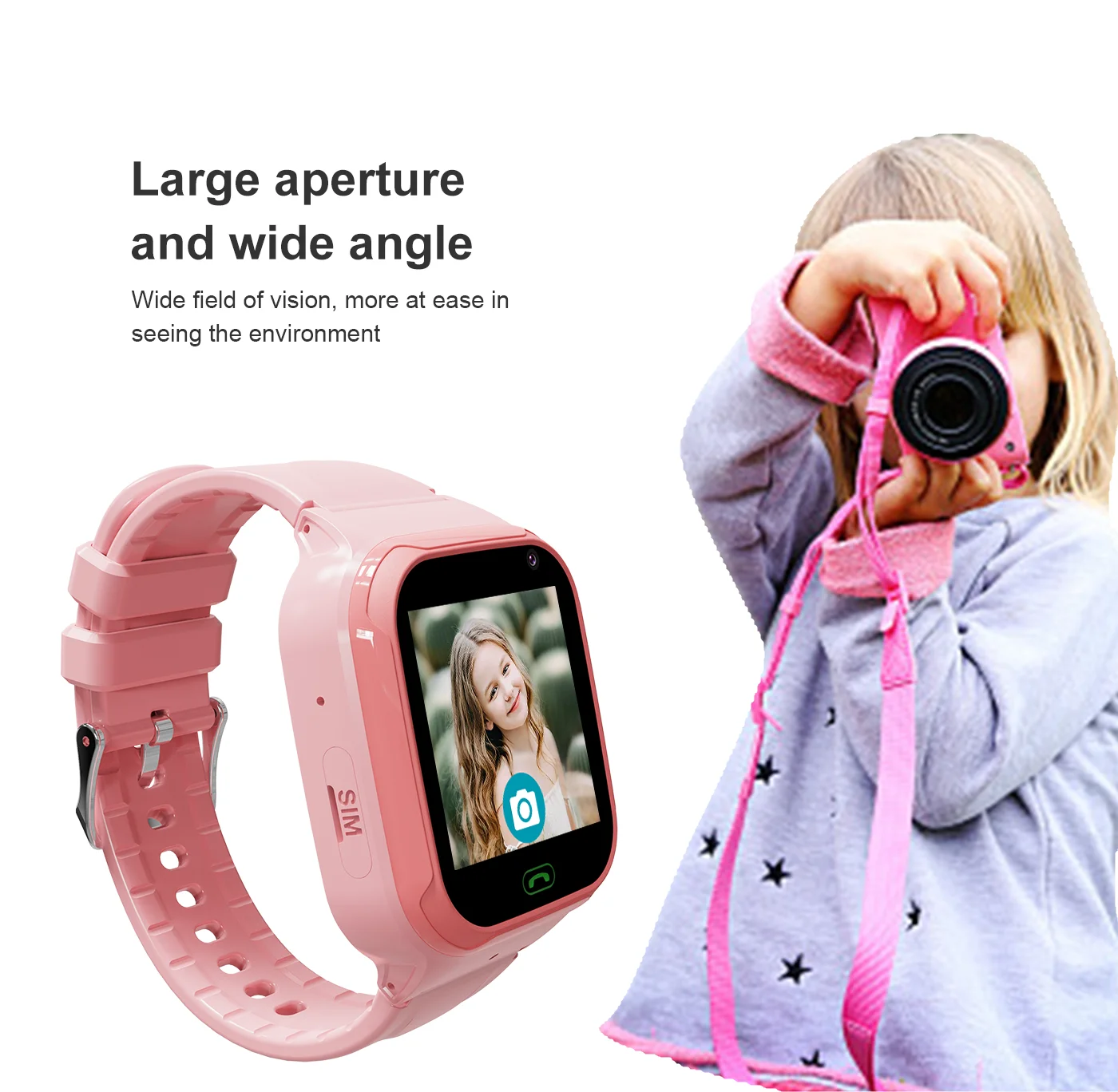 4G Kids Smart Phone Watch Vide – Smartwatch Digital Watches For Kid Boy With Alarm recenzja i cena