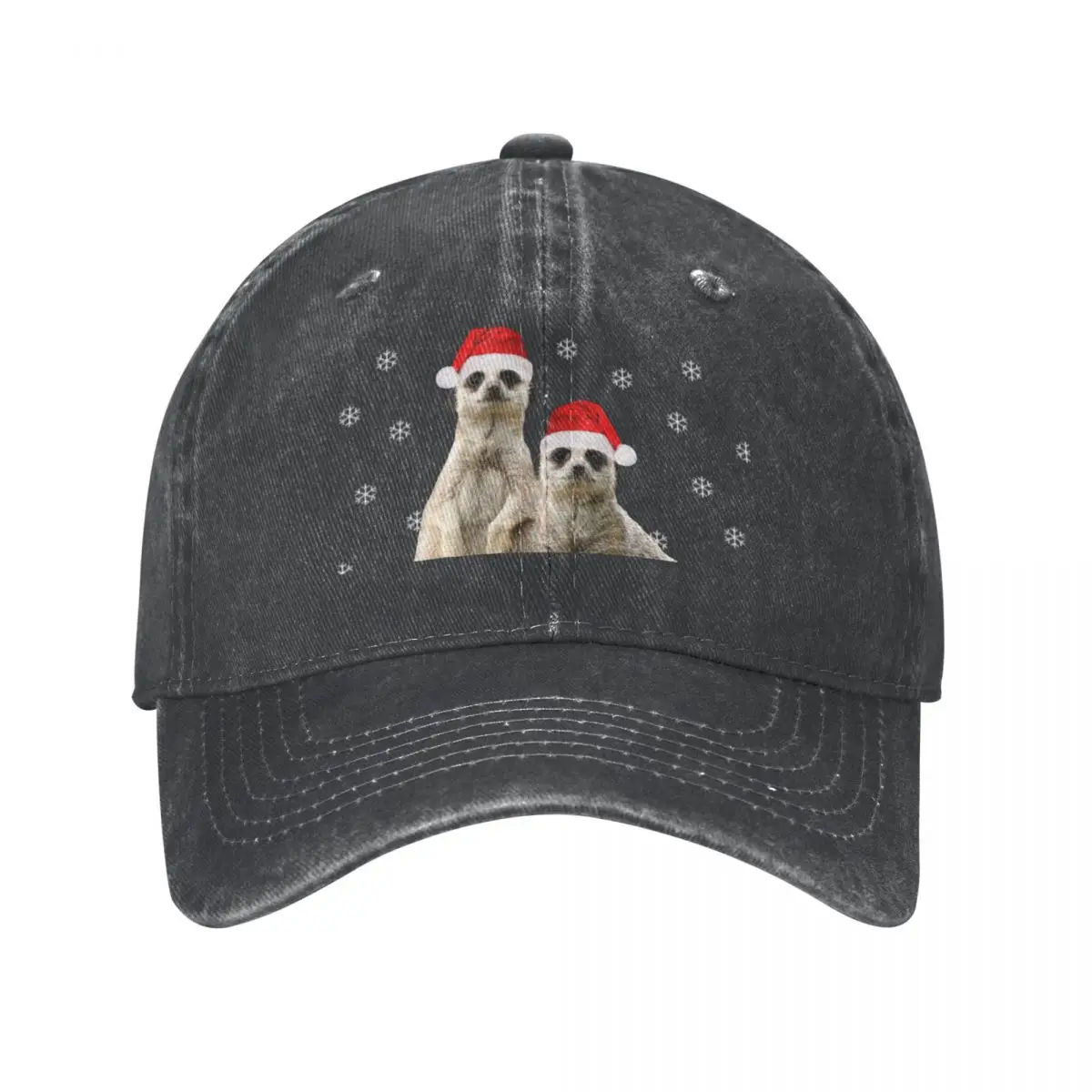 Merry Christmas Meerkats 7 Cowboy Hat Beach Outing Luxury Brand Golf Women Men's