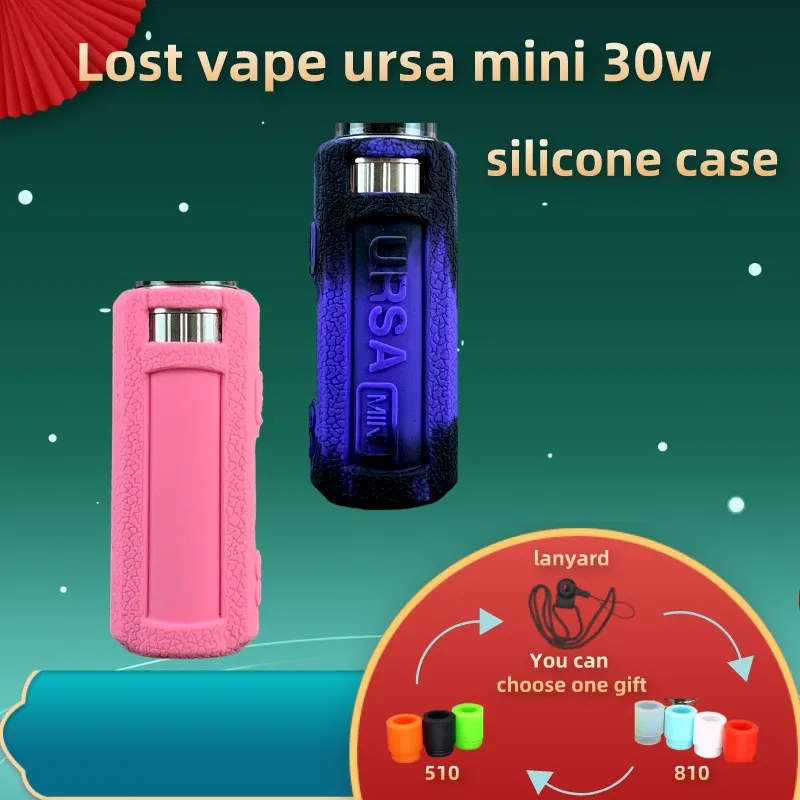 Silicone case for  Lost vape ursa mini 30w protective soft rubber sleeve shield wrap skin shell 1 pcs