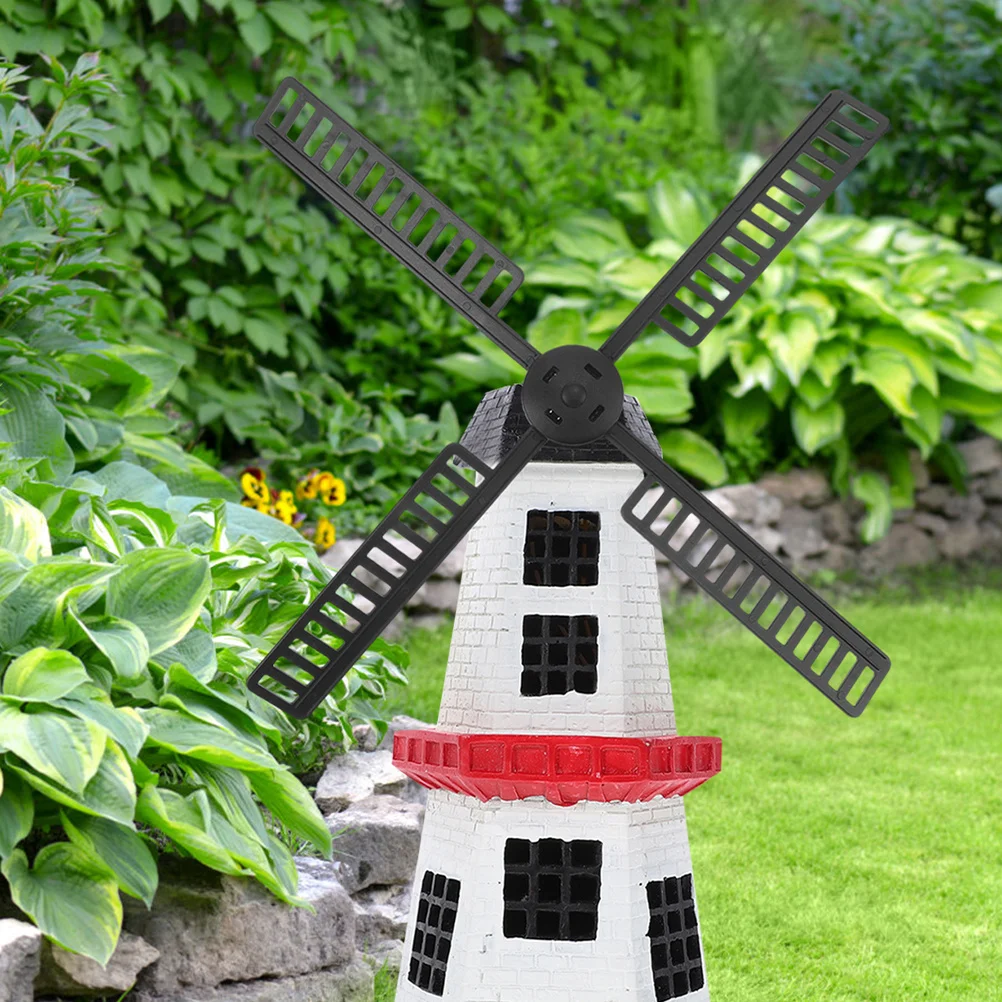 3 قطعة شفرات طاحونة الشمسية البلاستيك مقاوم للماء الدورية في الهواء الطلق حديقة ديكور لساحة فناء الحديقة الهولندية نمط المشهد حلية