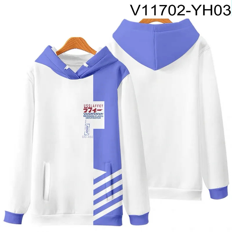 Game Azur Lane 3D Printing Men/Women Autumn Fashion Hoodies Sweatshirt Long Sleeves Pollover Plus Size Novelty