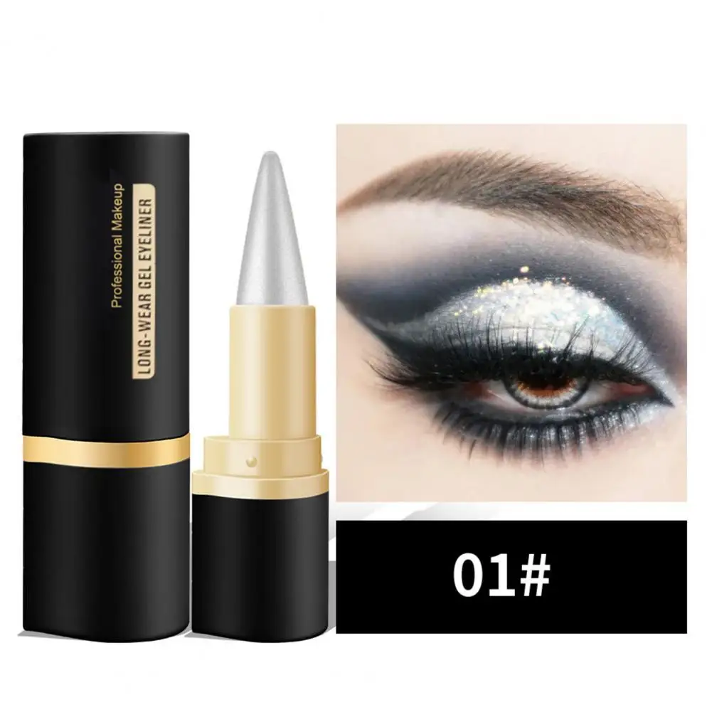 3g Eyeliner Bleistift wasserdicht Eyeliner Bleistift Set langlebige wisch feste Augen Make-up Werkzeuge schwarz braun für Frauen für verschiedene