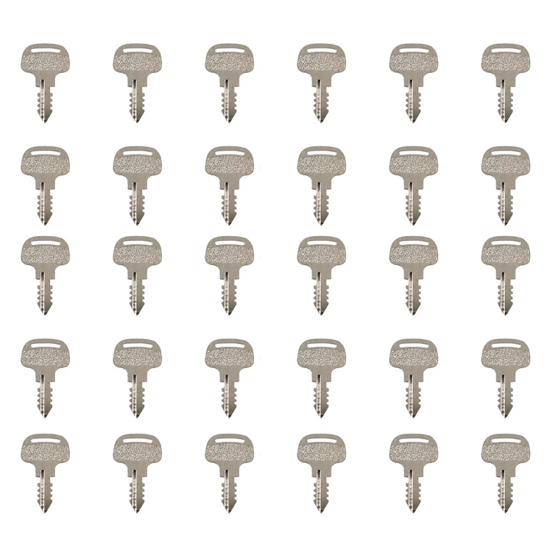 

30pc Ignition Key 18510-63720 18510-63620 Compatible with Kubota Tractor M7060HD M8200 ME8200 M96SDTM