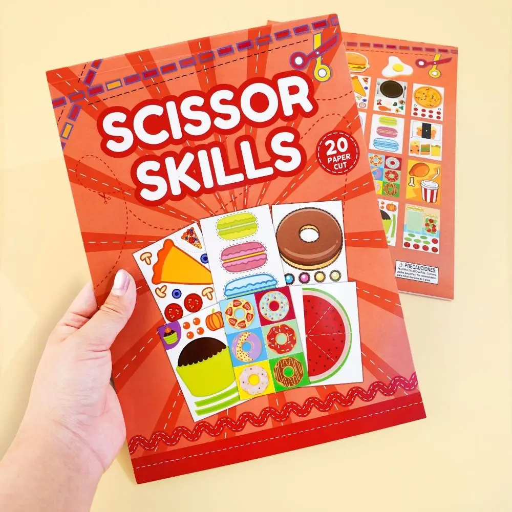 กระดาษเด็กตัดกระดาษหนังสือของเล่นมอนเตสซอรี่ 3D รูปแบบสัตว์อนุบาลปริศนากระดาษศิลปะและหัตถกรรมการศึกษา