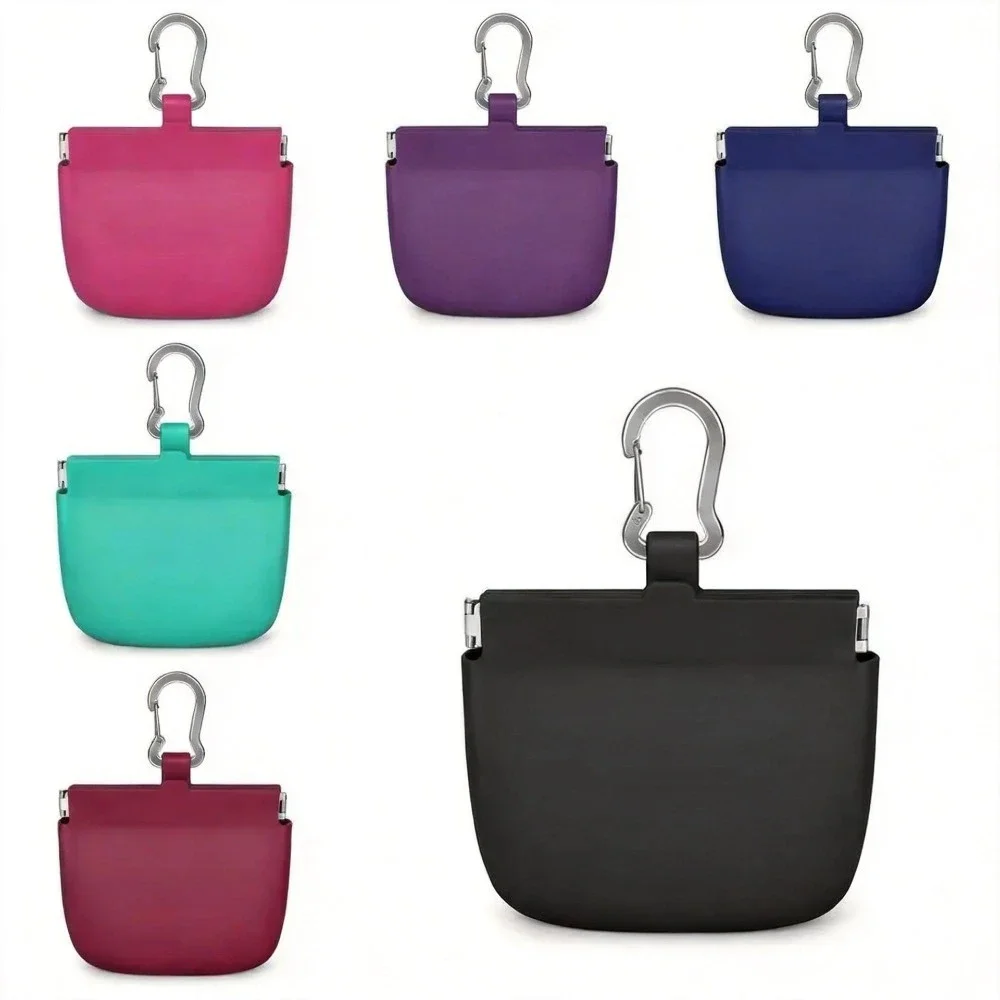 Wasserdichte Silikon-Hundeleckerli-Tasche, Tragbare Leckerli-Beutel für Hundetraining und Spaziergänge, Haustierzubehör – Detail 6
