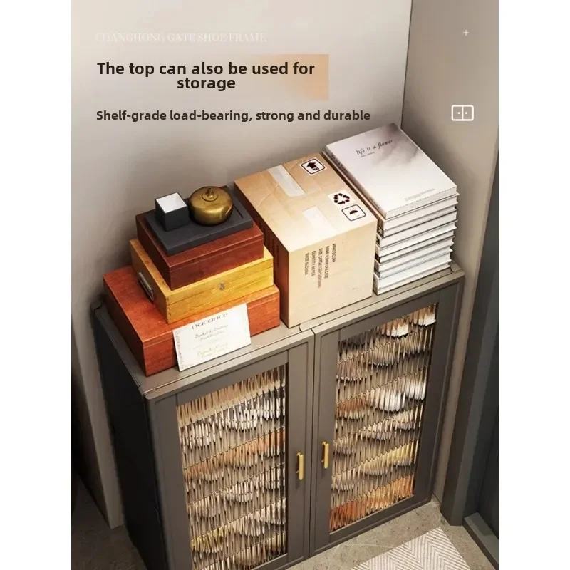 Simple shoe cabinet, home doorway, stairway, multi-layer economical storage artifact, plastic shoe rack