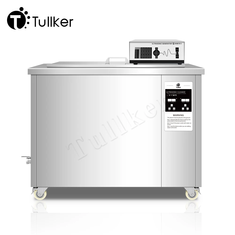 Industry 264L Digital Ultrasonic Cleaner Acid-base Resisting Oven Dip Dipping Tank DPF Mold Engine Block Parts Cleaning Machine