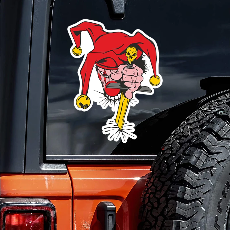 CK21167# 13x17cm Joker Sticker for Laptop Book Fridge Guitar Motorcycle Helmet ToolBox Door PC Boat