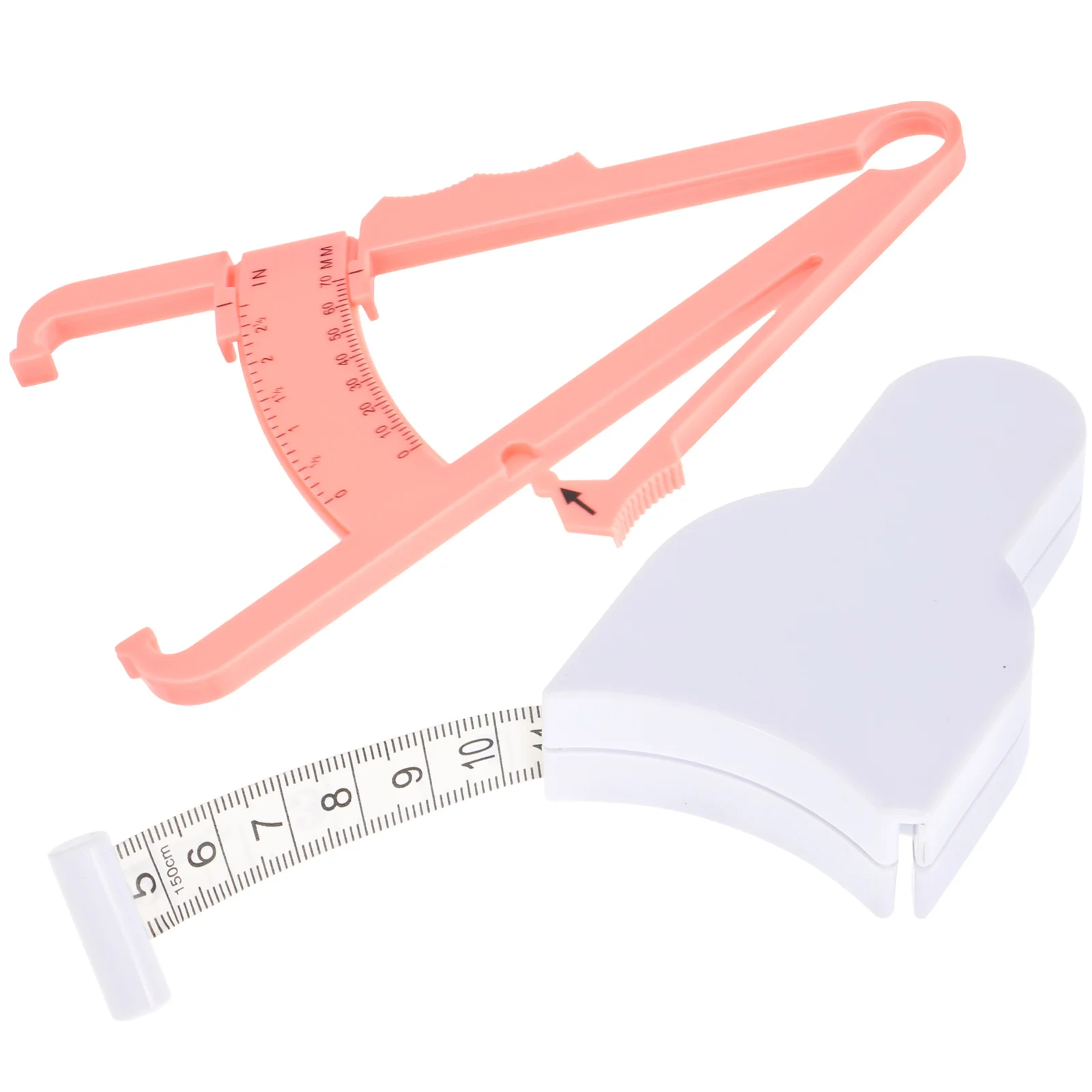 Digital Calipers Fat Waist Ruler Handheld Body Measurement Device Abs Tester Tape