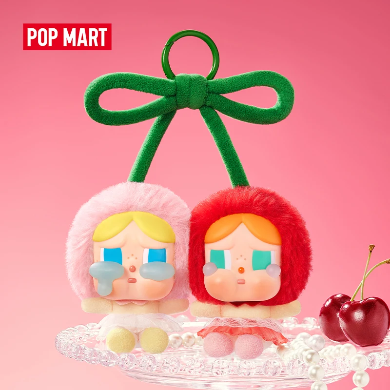 【UK】POP MART CRYBABY Crying For Love Series-Vinyl Plush Hanging Card (Love You Cherry Much) Limited to 2pcs per Order