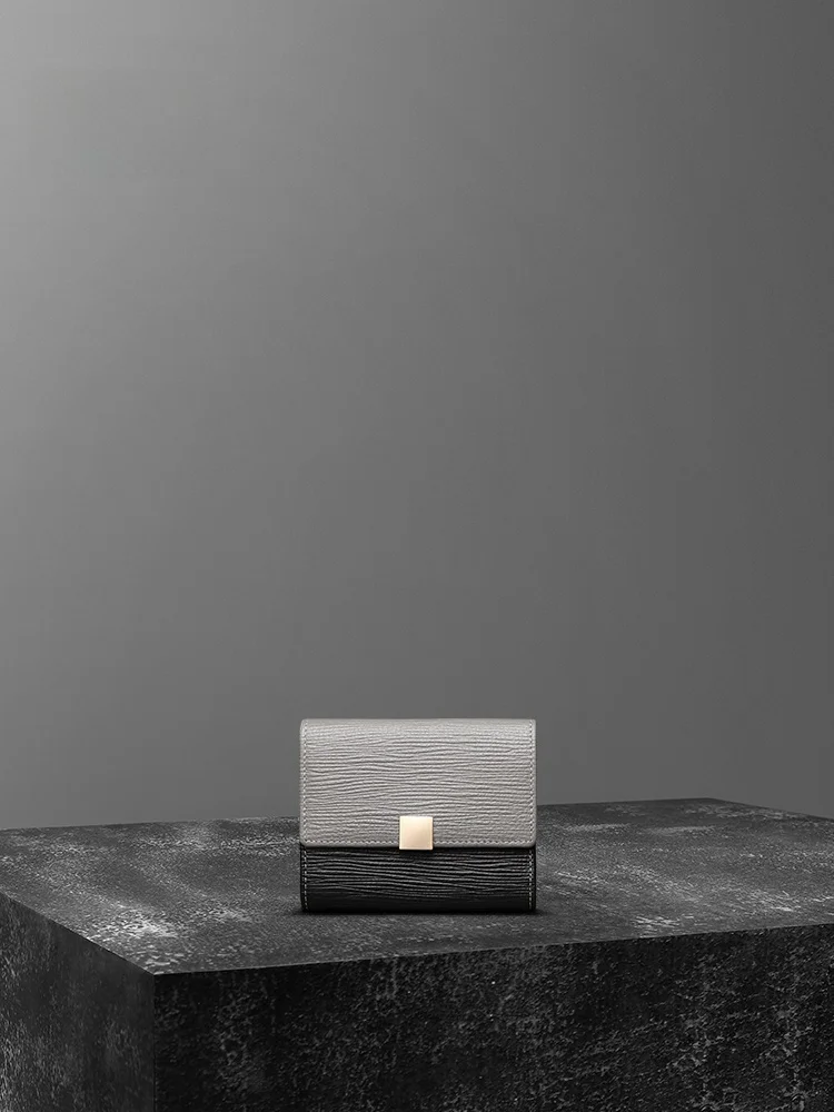 luxury-compact-wallet-for-women-genuine-leather-multi-card-slot-clutch-bag-stylish-business-ol-design-polyester-short