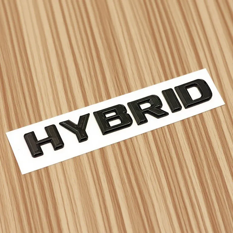 ثلاثية الأبعاد ABS رسائل الهجين سيارة الخلفي الجذع ملصق شارة لمرسيدس S400 L ML450 E300 E400 W211 W212 W163 W164 W221 W222 اكسسوارات #4