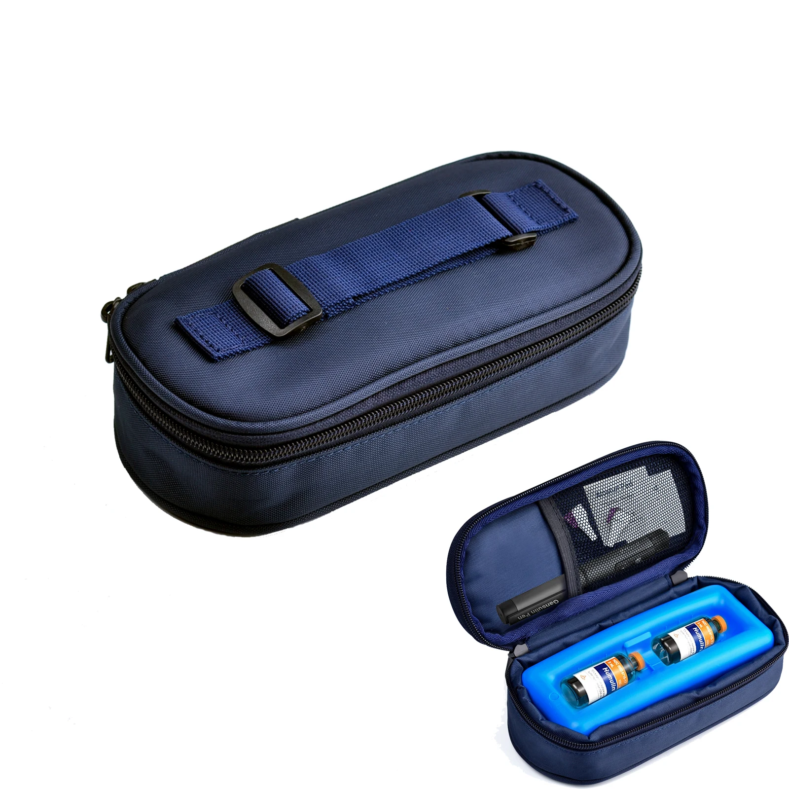 Insulin Cooler Bag Portable Insulated Protector Waterproof Insulin Travel Case Cooler Box Large Capacity Diabete Insulin Ice Bag