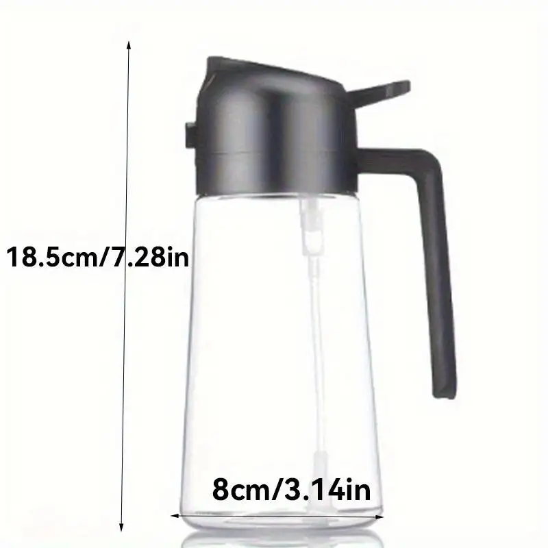 470ml Kitchen Oil Spray Bottle BBQ Cooking Olive Oil Dispenser Camping Baking Empty Vinegar Soy Sauce Sprayer Containers view 6