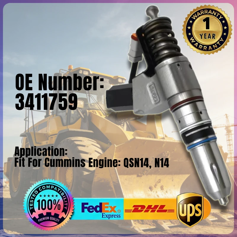 Kraftstoffeinspritzdüse 3411759 3411759RX für Cummins Motor QSN14 N14