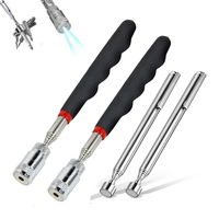 Portable Telescopic Magnetic Magnet Pen Handy Tool Capacity For Picking Up Nut Bolt Extendable Pickup Rod Stick