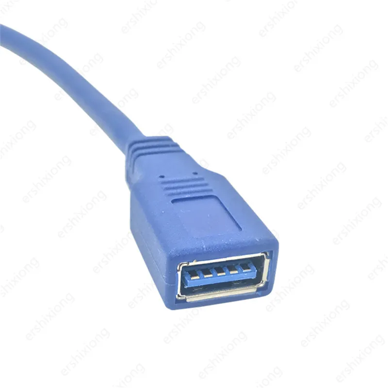 Przewód przedłużacz USB Super prędkość kabel USB 3.0 męski do żeńskiego przedłużacza synchronizacja danych USB o prostopadły 90 stopni