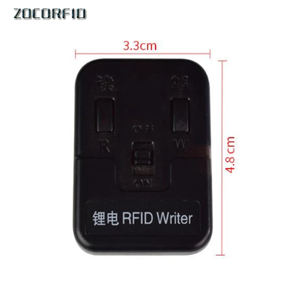 미니 주파수 125Khz ID 복사기 복제기, RFID 액세스 카드 복제기, 리튬 배터리 포함