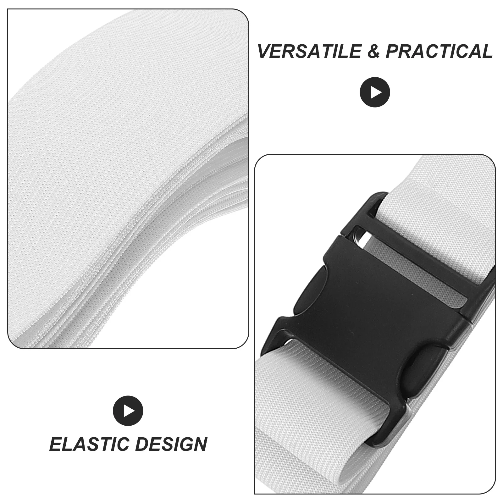 

Bed Sheet Storage Band Elastic Adjustable Organizer for Sheets Pillowcases Home Closet Organization Strap Mattress Band