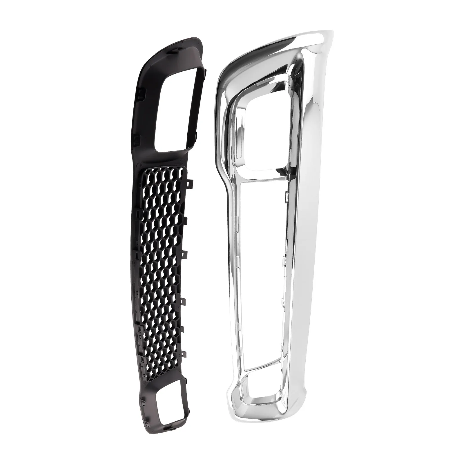 

Chrome Front Lower Grille & Bumper Grill Bezel for Jeep Grand Cherokee 2014 2015 2016 68143105AC 68141936AD