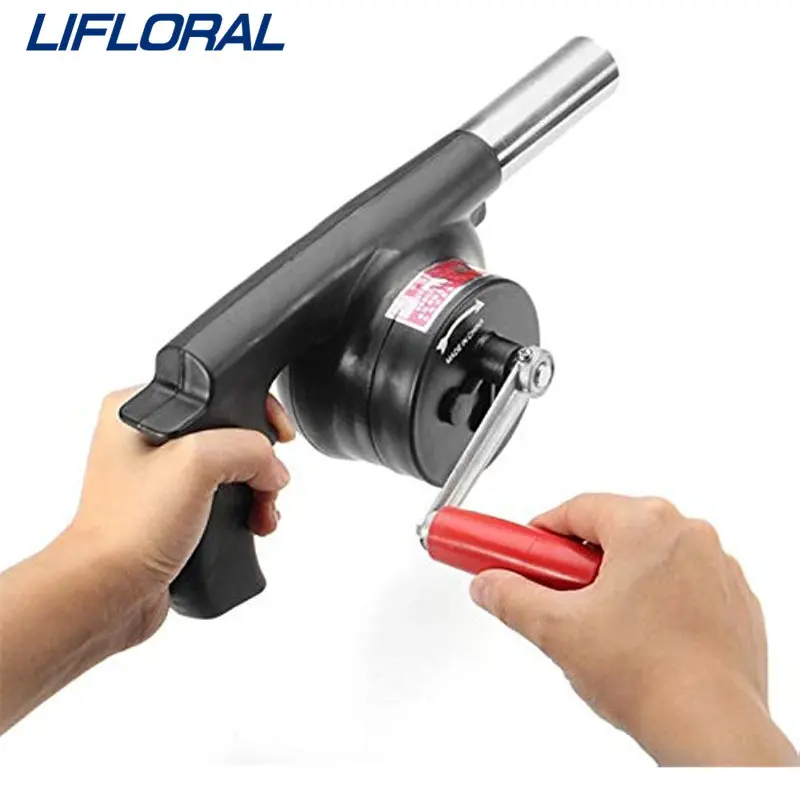 Small Hair Dryer Outdoor Barbecue Quick Ignition Accessories Tools Hand Blower Household Hand Portable Barbecue Blower Gadgets