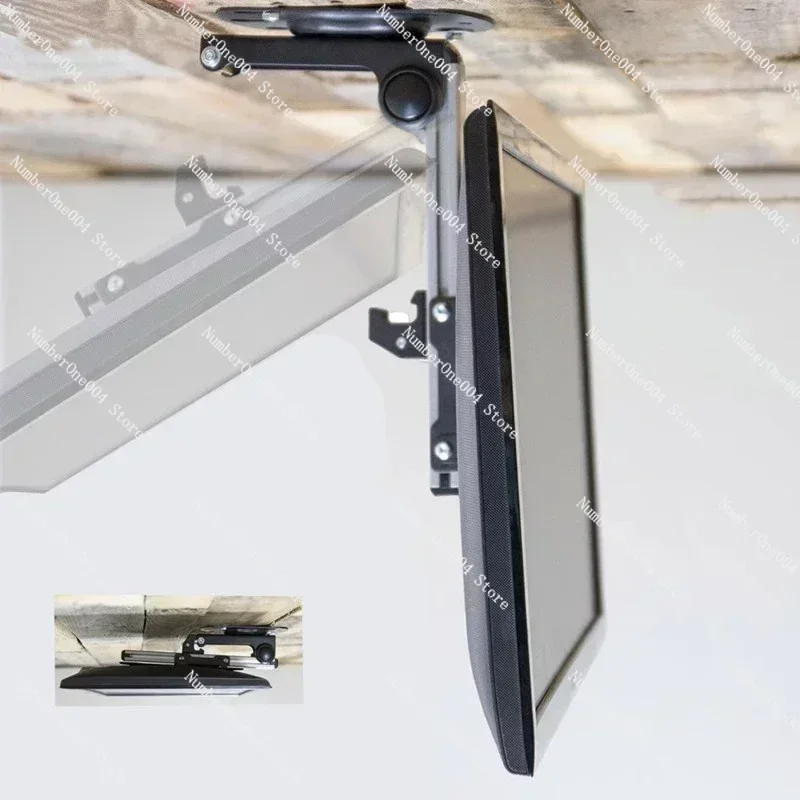 

RV TV Wall Mount Bracket Folding 17-37 Inch Ceiling Caravan Kitchen Restaurant Car Accessories TV Holder