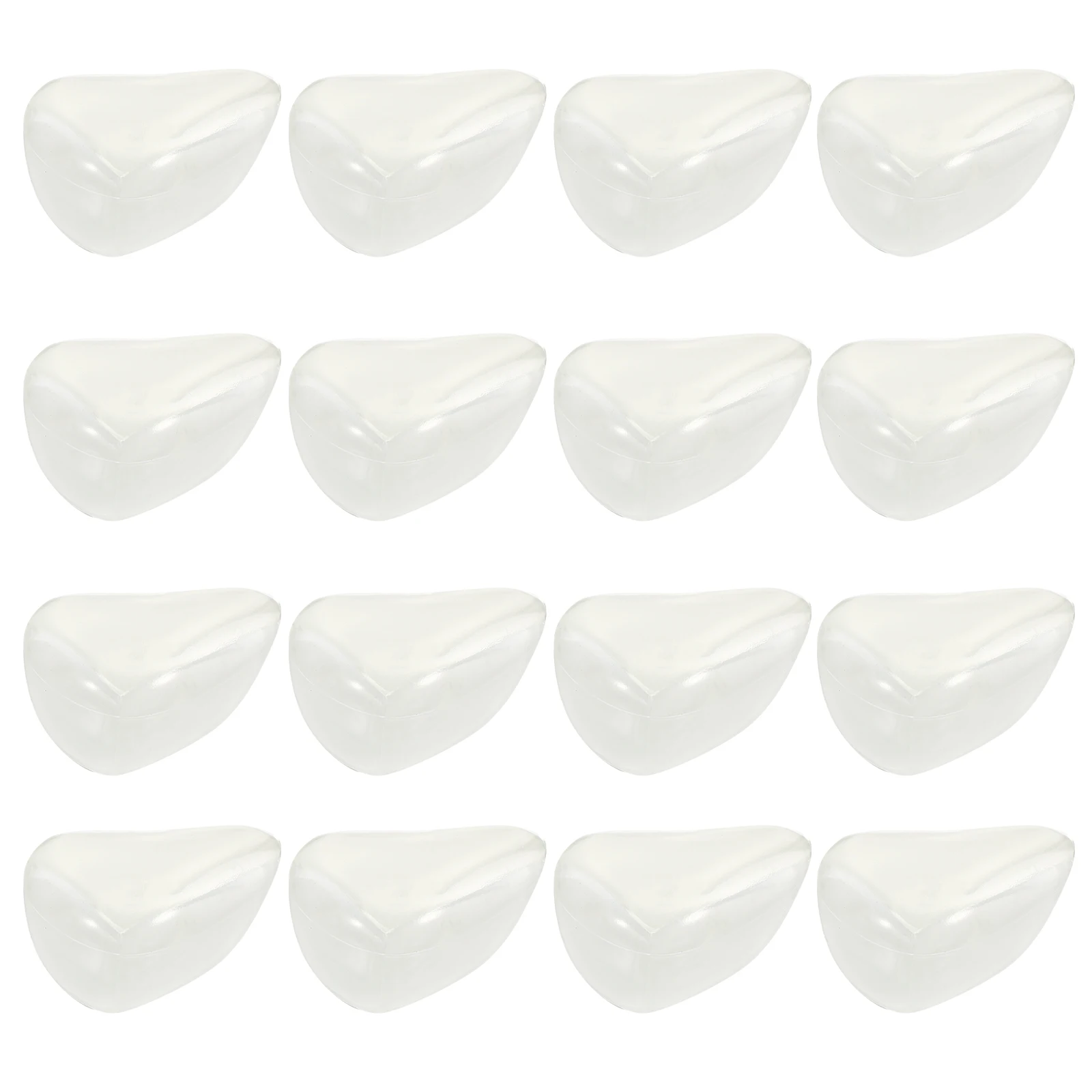 

16pcs Transparent Table Corner Protectors Adhesive For Home Durable Baby Proofing Bumpers Safe Kids Furniture