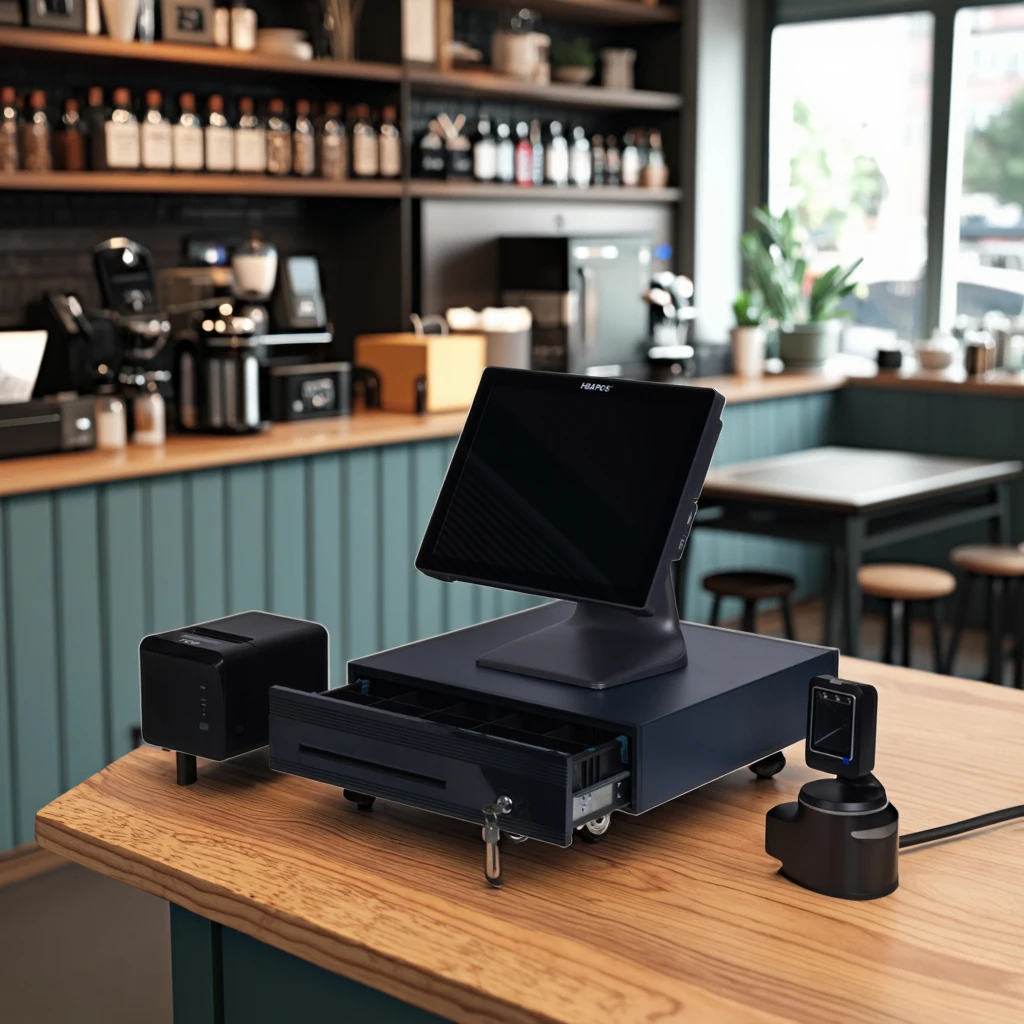 ATV&UTV1024*768 Capacitive Touch Screen Pos Machine Desktop Dual Screen Pos Systems All in One Pos Machine