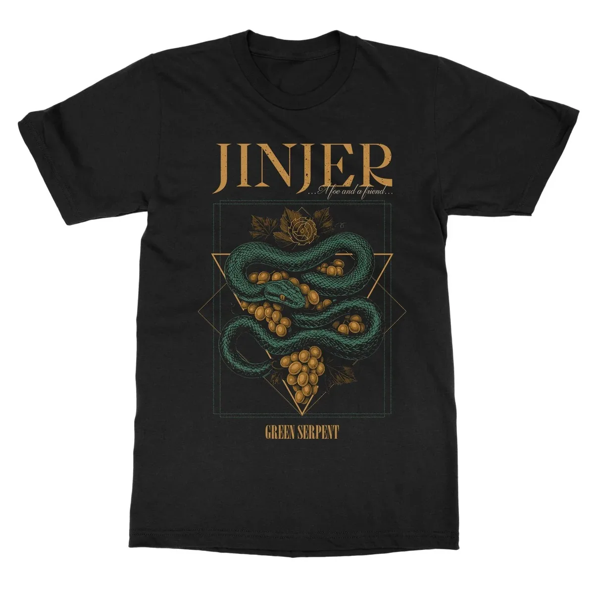 Ingested Metal Band Dark Monster Creature Print T Shirt Horror Metal Style Unisex Daily T Shirt