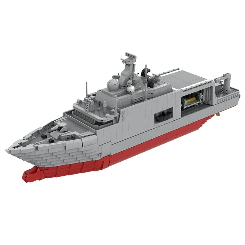 MOC-décennie s de Construction Modulaires pour Enfant, Briques de Modèle de Bateau, Succion, Technologie de Bateau, Jouets à Assembler Soi-Même, Cadeaux