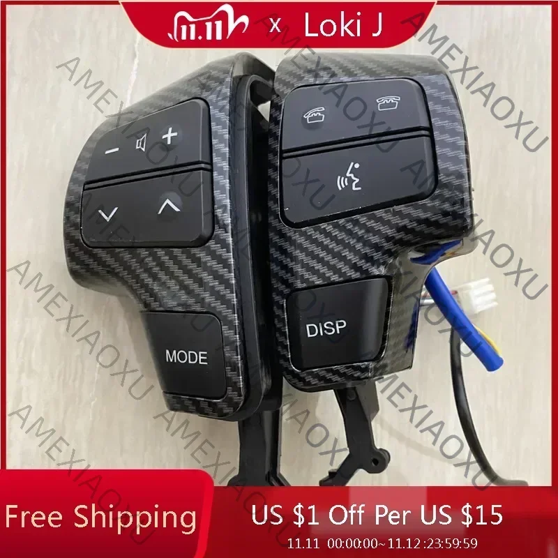 

84250-60050 New Steering Wheel Control Switch Fit Toyota Land Cruiser UZJ200 GRJ